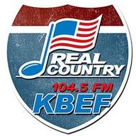 KBEF Real Country 104.5 FM live