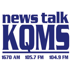KQMS NewsTalk 1670 AM and 105.7 FM live