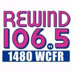 Rewind 106.5 – 1480 WCFR live
